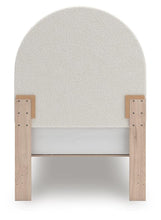 Load image into Gallery viewer, Arloster Twin Upholstered Panel Bed
