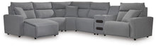 Load image into Gallery viewer, Modmax II 6-Piece Reclining Sectional with Chaise and Audio Console
