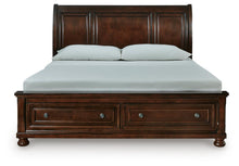 Load image into Gallery viewer, Porter California King Sleigh Storage Bed
