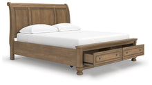 Load image into Gallery viewer, Feddinger California King Storage Sleigh Bed

