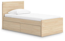 Load image into Gallery viewer, Onita Twin Panel Platform Bed with 1 Side Storage
