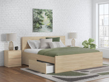 Load image into Gallery viewer, Onita Queen Panel Platform Bed with 1 Side Storage
