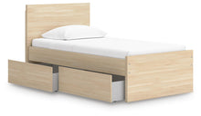 Load image into Gallery viewer, Onita Twin Panel Platform Bed with 1 Side Storage
