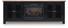 Load image into Gallery viewer, Wildenauer 76" TV Stand with Electric Fireplace
