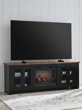 Load image into Gallery viewer, Wildenauer 76" TV Stand with Electric Fireplace
