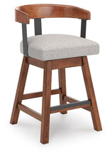 Load image into Gallery viewer, Ralene UPH Swivel Barstool (2/CN)
