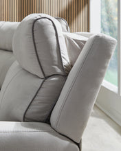 Load image into Gallery viewer, Social Pointe 6-Piece Reclining Sectional with Storage Console
