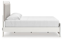 Load image into Gallery viewer, Zuraleus King Upholstered Panel Platform Bed
