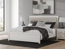 Load image into Gallery viewer, Zuraleus King Upholstered Panel Platform Bed
