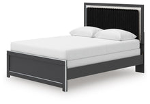 Load image into Gallery viewer, Zuraleus Queen Upholstered Panel Bed
