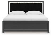 Load image into Gallery viewer, Zuraleus King Upholstered Platform Bed
