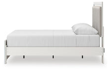 Load image into Gallery viewer, Zuraleus Queen Upholstered Panel Platform Bed
