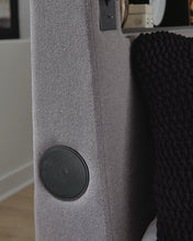 Load image into Gallery viewer, Verishaw California King Upholstered Bed with Wireless Audio
