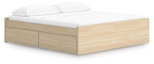 Load image into Gallery viewer, Onita King Platform Bed with 2 Side Storage
