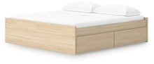 Load image into Gallery viewer, Onita King Platform Bed with 2 Side Storage
