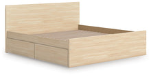 Load image into Gallery viewer, Onita Queen Panel Platform Bed with 2 Side Storage
