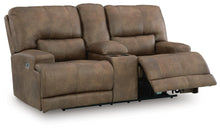 Load image into Gallery viewer, Beckley Place PWR REC Loveseat/CON/ADJ HDRST
