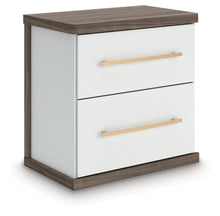 Load image into Gallery viewer, Kendanport Two Drawer Night Stand
