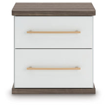 Load image into Gallery viewer, Kendanport Two Drawer Night Stand
