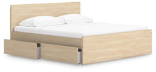 Load image into Gallery viewer, Onita King Panel Platform Bed with 1 Side Storage
