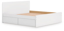 Load image into Gallery viewer, Onita King Panel Platform Bed with 2 Side Storage
