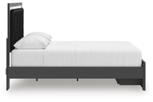 Load image into Gallery viewer, Zuraleus Queen Upholstered Panel Storage Bed
