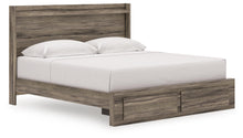 Load image into Gallery viewer, Elbrim King Panel Storage Bed
