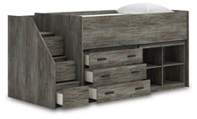 Load image into Gallery viewer, Frandern Twin Loft  Bed with Bookcase and Drawer Storage
