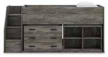 Load image into Gallery viewer, Frandern Twin Loft  Bed with Bookcase and Drawer Storage
