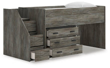 Load image into Gallery viewer, Frandern Twin Loft Bed with Drawer Storage
