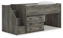 Load image into Gallery viewer, Frandern Twin Loft Bed with Drawer Storage
