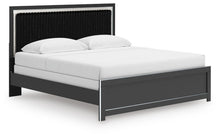 Load image into Gallery viewer, Zuraleus King Upholstered Panel Bed
