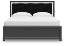 Load image into Gallery viewer, Zuraleus King Upholstered Panel Bed
