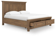 Load image into Gallery viewer, Feddinger California King Panel Storage Bed
