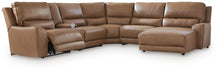 Load image into Gallery viewer, DeepWakes 6-Piece Power Reclining Sectional with Chaise
