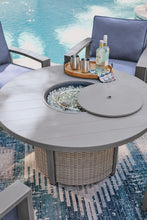 Load image into Gallery viewer, Half Moon Beach Round Fire Pit Table

