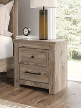 Load image into Gallery viewer, Rusticott Two Drawer Night Stand
