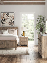 Load image into Gallery viewer, Rusticott Two Drawer Night Stand
