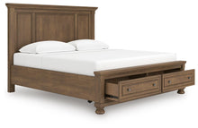 Load image into Gallery viewer, Feddinger King Panel Storage Bed
