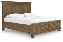 Load image into Gallery viewer, Feddinger King Panel Storage Bed
