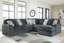 Load image into Gallery viewer, Midnight-Madness 5-Piece Sectional with Chaise
