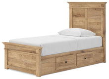 Load image into Gallery viewer, Makidern Twin Panel Storage Bed

