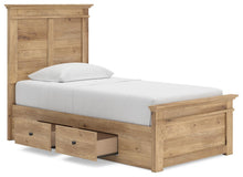 Load image into Gallery viewer, Makidern Twin Panel Storage Bed

