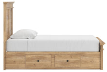 Load image into Gallery viewer, Makidern Twin Panel Storage Bed
