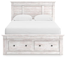 Load image into Gallery viewer, Makidern Queen Panel Storage Bed
