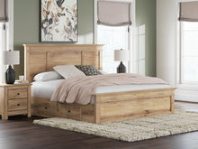 Load image into Gallery viewer, Makidern King Panel Storage Bed
