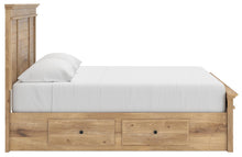 Load image into Gallery viewer, Makidern King Panel Storage Bed
