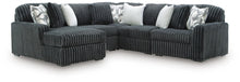 Load image into Gallery viewer, Midnight-Madness 5-Piece Sectional with Chaise
