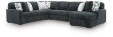 Load image into Gallery viewer, Midnight-Madness 4-Piece Sectional with Chaise
