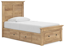 Load image into Gallery viewer, Makidern Twin Panel Storage Bed
